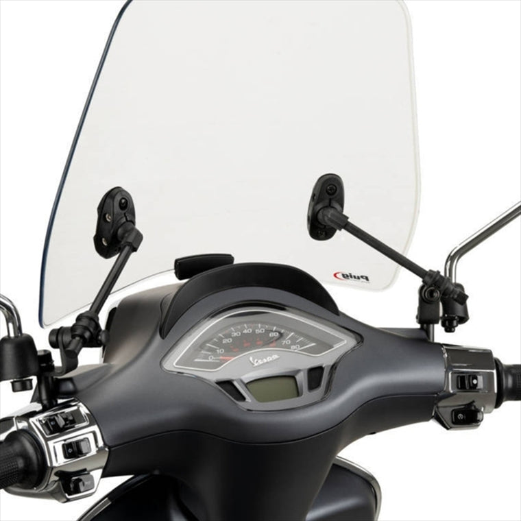 プーチ｜ウインドスクリーン トラフィック スモーク VESPA SPRINT125/150IGET ABS 21-24/SPRINT 50 IE 4T 20-24｜21949H