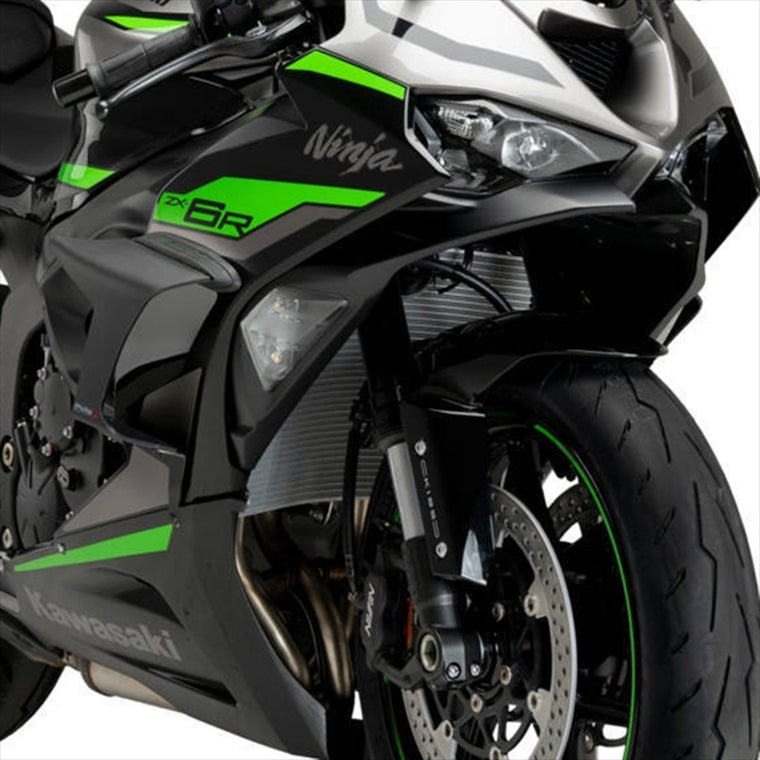 プーチ｜サイドダウンフォーススポイラーRACE マットブラック ZX-6R NINJA 24｜21858J