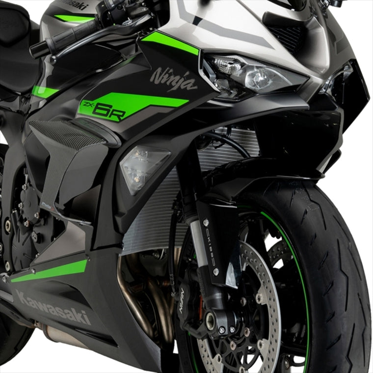 プーチ｜サイドダウンフォーススポイラーRACE カーボンプリント ZX-6R NINJA 24｜21858C