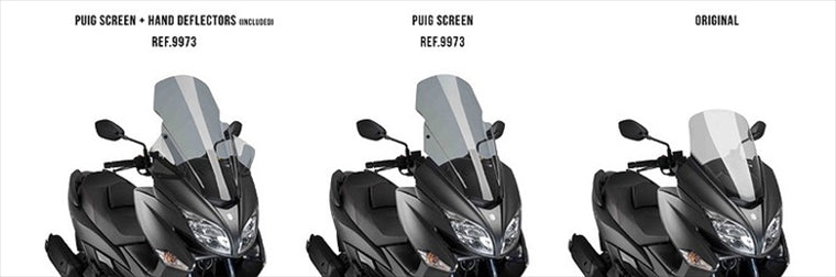 PUIG(プーチ)V-TECH LINEツーリングスクリーン スモーク21926H
