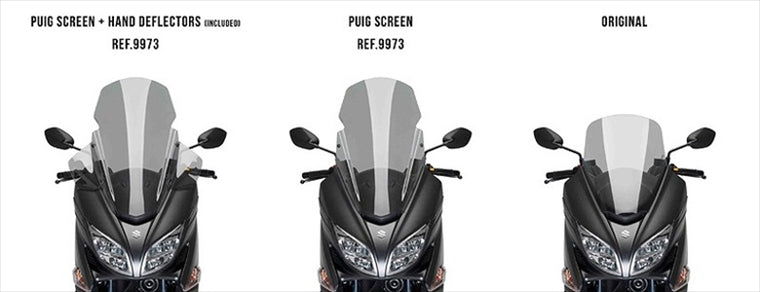 PUIG(プーチ)V-TECH LINEツーリングスクリーン スモーク21926H