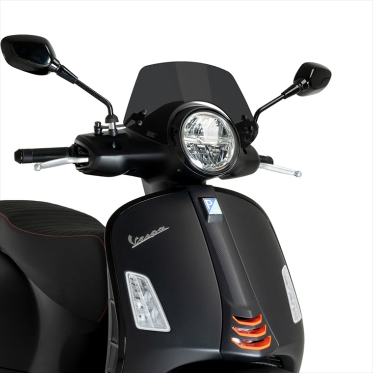 プーチ｜ウインドシールドGTS SPORT ダークスモーク VESPA GTS300 23-24｜21768F