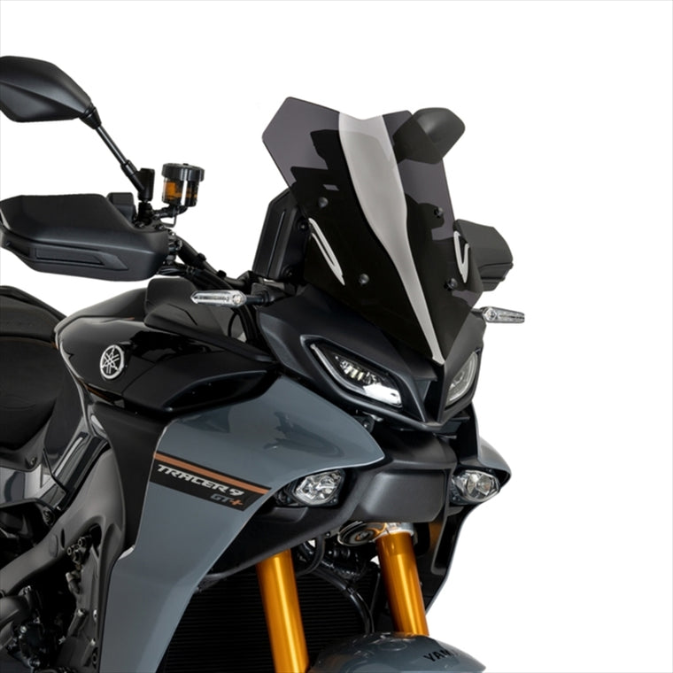 プーチ｜レーシングスクリーン SPORT ダークスモーク TRACER 9 23-24/TRACER 9 GT 23-24/GT PLUS 23-24｜21967F