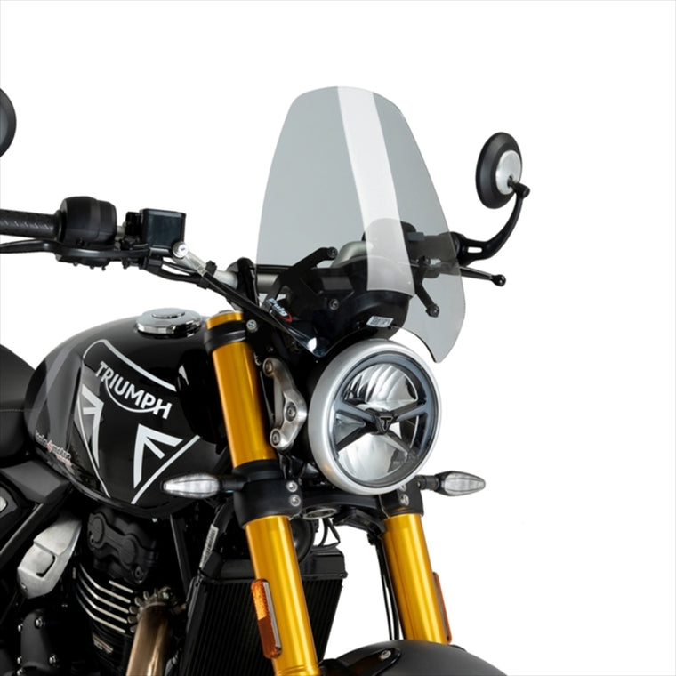 プーチ｜ニュージェネレーションNKスクリーンSPORT スモーク TRIUMPH SCRAMBLER 400X 24-/SPEED400 24-｜21933H