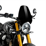 プーチ｜ニュージェネレーションNKスクリーンSPORT ブラック TRIUMPH SCRAMBLER 400X 24-/SPEED400 24-｜21933N