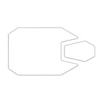 PUIG(プーチ)｜ダッシュボードステッカープロテクター クリア・ポリ塩化ビニル樹脂｜22012W
