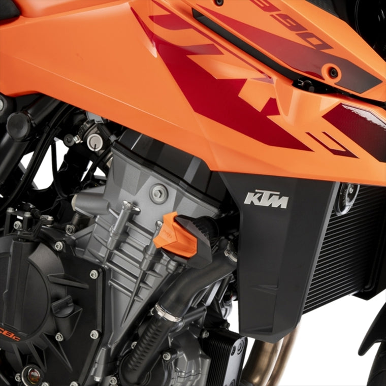 プーチ｜フレームスライダー ブラック KTM 990 DUKE 24-｜22002N
