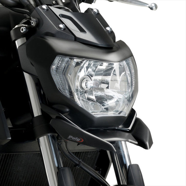 プーチ｜アッパーエクステンドフェンダーBEAK (BEAK EXTENDER)マットブラック MT-07 18-20｜3480J