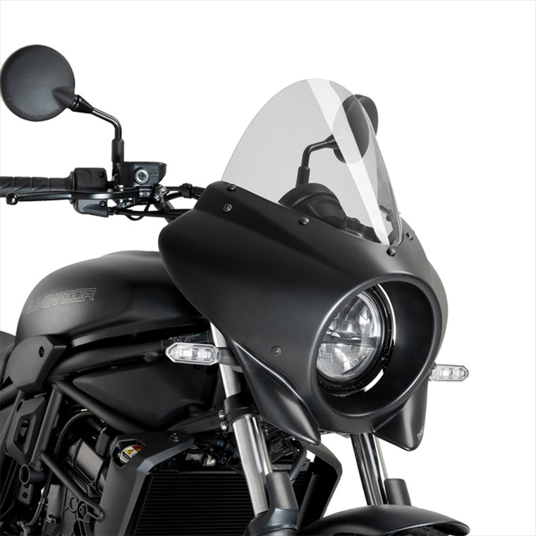 プーチ｜セミフェアリング ミラージュ TOURING マッドブラック/スモーク ELIMINATOR 500 24- /ELIMINATOR 400 24-｜22145H