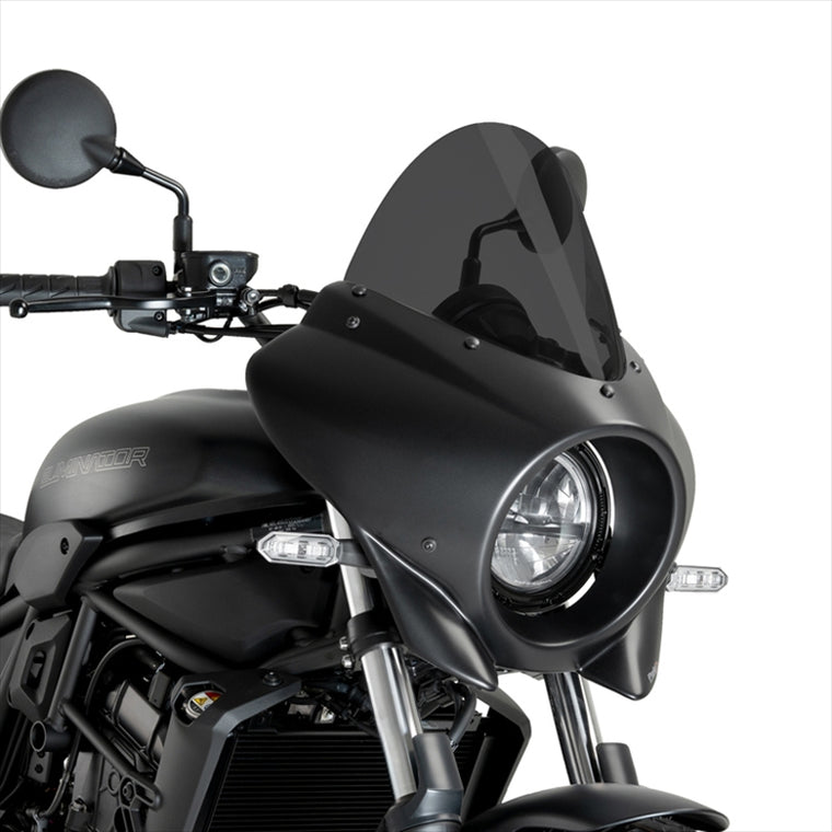 プーチ｜セミフェアリング ミラージュ TOURING マッドブラック/ダークスモーク ELIMINATOR 500 24- /ELIMINATOR 400 24-｜22145F