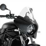 プーチ｜セミフェアリング ミラージュ TOURING マッドブラック/クリア ELIMINATOR 500 24- /ELIMINATOR 400 24-｜22145W