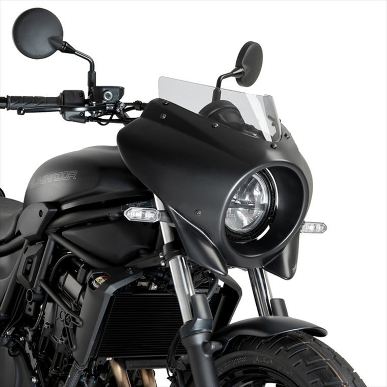 プーチ｜セミフェアリング ミラージュ SPORT マッドブラック/スモーク ELIMINATOR 500 24- /ELIMINATOR 400 24-｜22146H