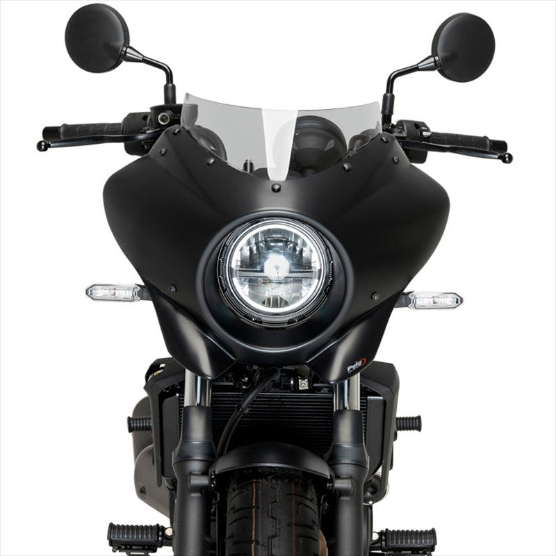 プーチ セミフェアリング ミラージュ SPORT マッドブラック/スモーク