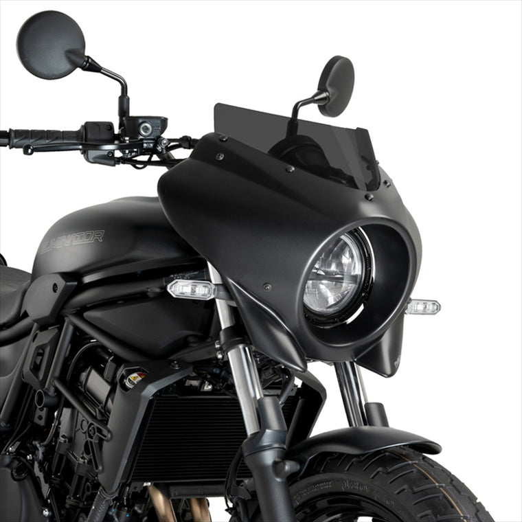 プーチ｜セミフェアリング ミラージュ SPORT マッドブラック/ダークスモーク ELIMINATOR 500 24- /ELIMINATOR 400 24-｜22146F