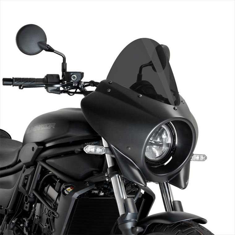 プーチ｜セミフェアリング ミラージュ TOURING グロスブラック ダークスモーク ELIMINATOR 500 24- / ELIMINATOR 400 24-｜21946F