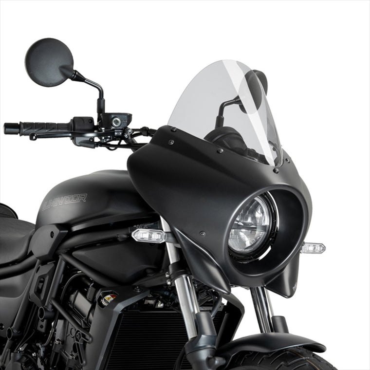 プーチ｜セミフェアリング ミラージュ TOURING グロスブラック スモーク ELIMINATOR 500 24- / ELIMINATOR 400 24-｜21946H