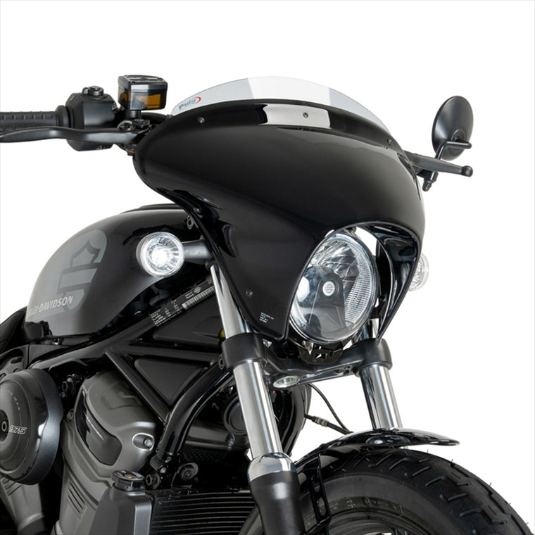 プーチ｜ウインドシールド バットウイングSML SPORT グロスブラック/クリア HARLEY-D NIGHTSTER 975 SPECIAL 23-｜21913W