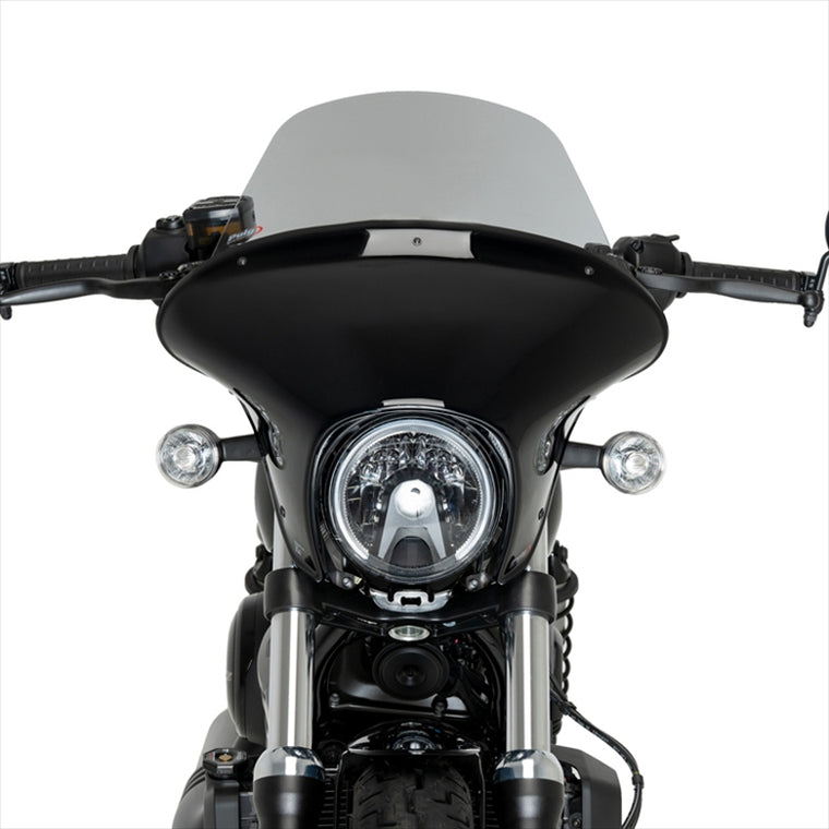 プーチ｜ウインドシールド バットウイングSML TOURING グロスブラック/スモーク HARLEY-D NIGHTSTER 975 SPECIAL 23-｜21914H