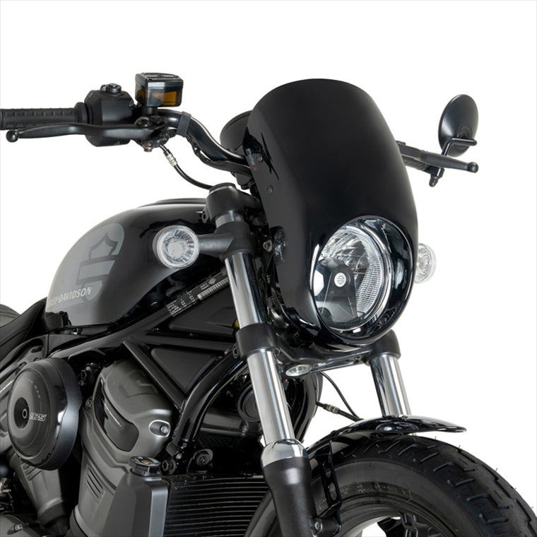プーチ｜セミフェアリング ANARCHY ブラック HARLEY DAVIDSON NIGHTSTER 975 SPECIAL 23-｜21956N