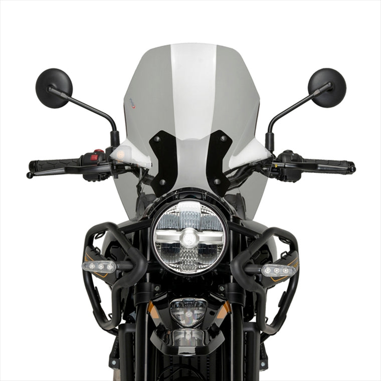 プーチ｜アジャスタブルスクリーン スモーク ROYAL ENFIELD HIMALAYAN 450 24-25｜22113H