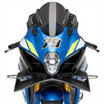 プーチ｜フロントスポイラーGPマットブラック(つや消し) GSX-R1000 17-21 GSX-R1000R 17-21｜22075J
