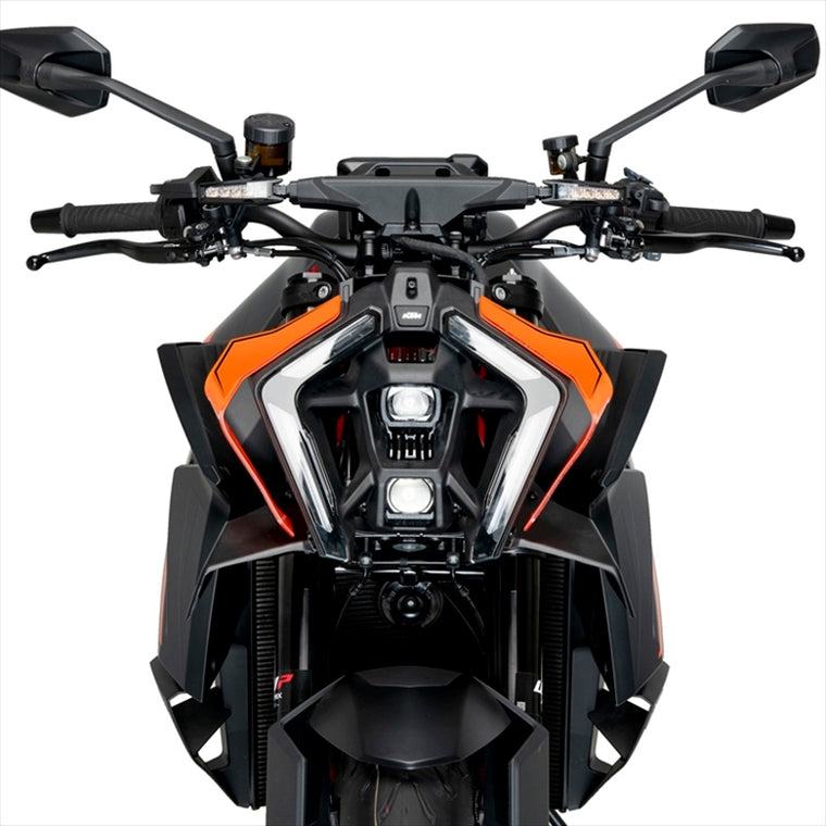 プーチ｜フロントダウンフォースネイキッドスポイラー MATTブラック 1390 SUPER DUKE R  24-/1390 SUPER DUKE R EVO 24-｜21909J