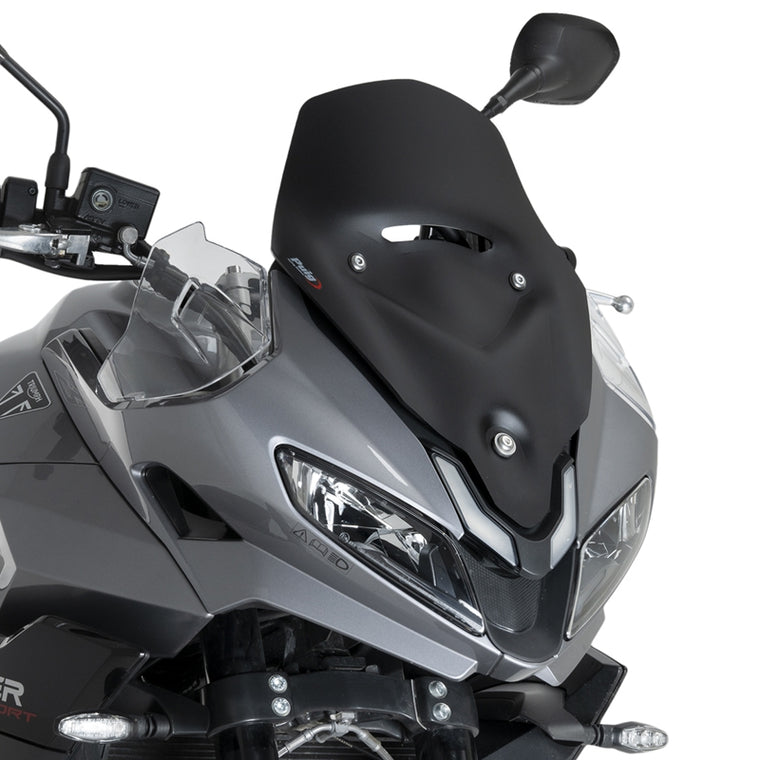 PUIG(プーチ)｜レーシングスクリーン SPORT Matt black｜22522J