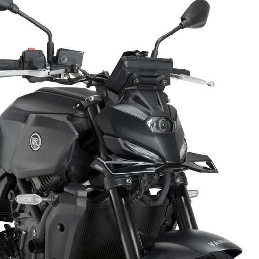 PUIG(プーチ)｜フロントダウンフォースネイキッドスポイラー BLACK｜22417N