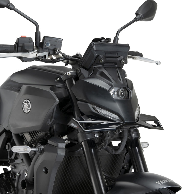 PUIG(プーチ)｜フロントダウンフォースネイキッドスポイラー BLACK｜22417N