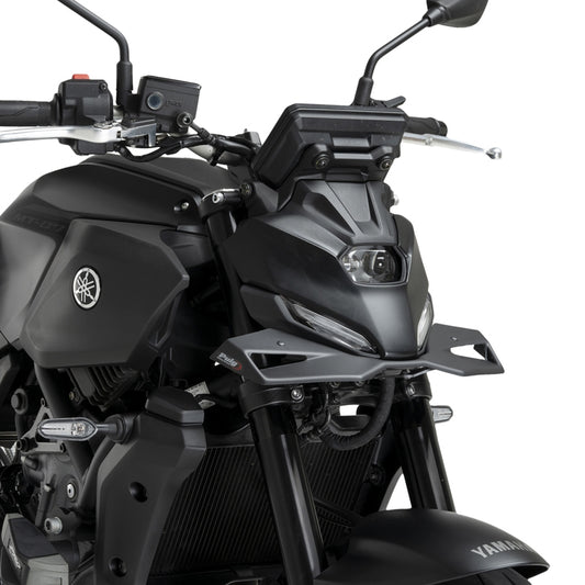 PUIG(プーチ)｜フロントダウンフォースネイキッドスポイラー MATT BLACK｜22417J