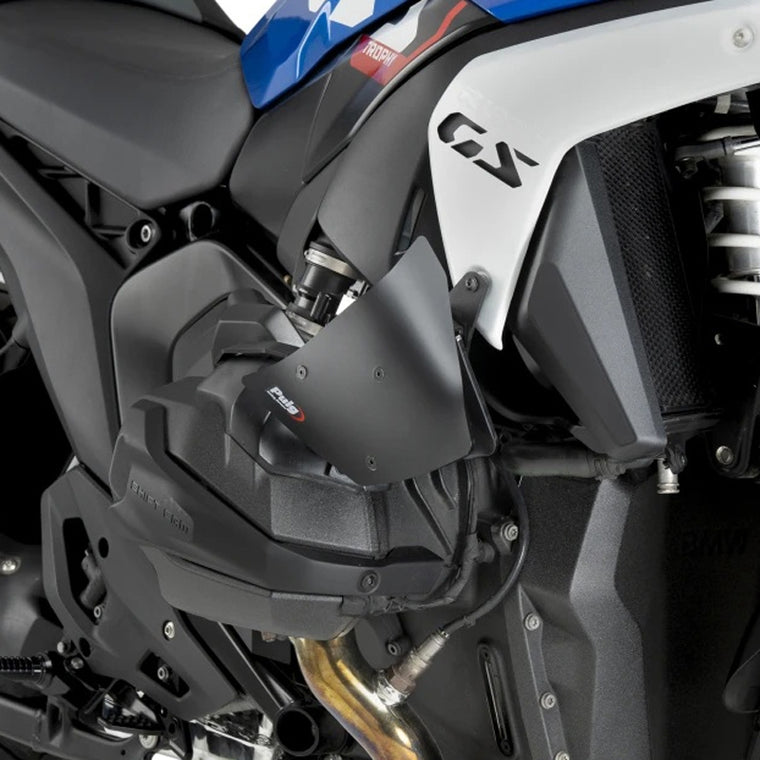 PUIG(プーチ)｜PISTA #8 ロアディフレクター BLACK｜22304N