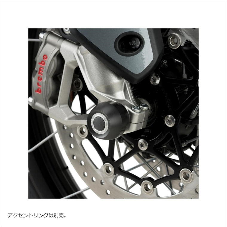 プーチ｜フロント アクスルスライダー ブラック｜20382N