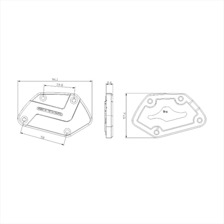プーチ｜リザーバタンクキャップブレーキゴールド｜9273O