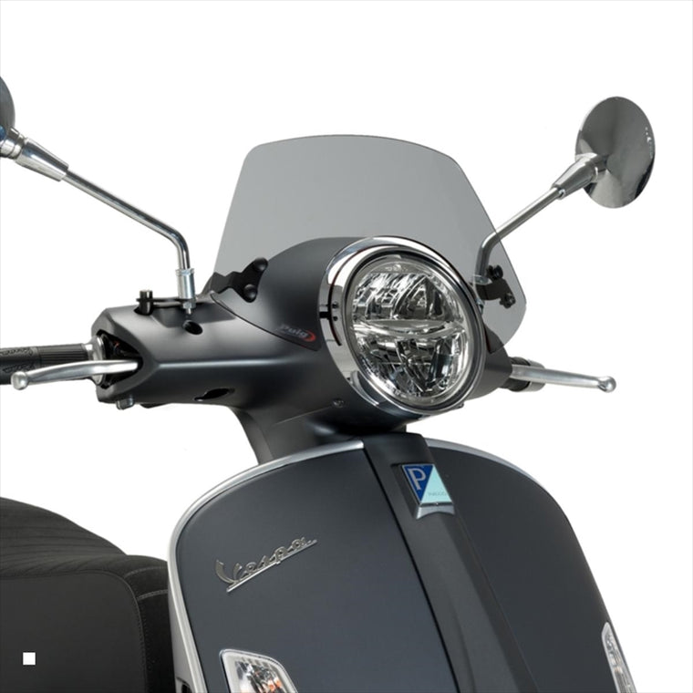 PUIG(プーチ) | ウインドスクリーンGTS Sport スモーク | 20500H | PIAGGIO VESPA GTS 125 07-21/GTS 300 08-20