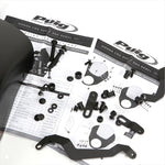 PUIG(プーチ) | セミフェアリング ダークナイト | 21101F | マッドブラック/ダークスモーク CMX 500 REBEL 17-19/250 REBEL 17-19