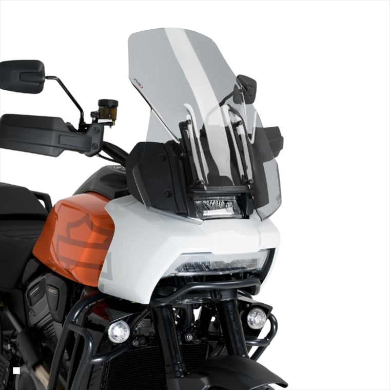 PUIG(プーチ) | ツーリングスクリーン スモーク | 20840H | HARLEY DAVIDSON PAN AMERICA 1250 21-22