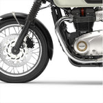 PUIG(プーチ) | エクステンドフェンダー フロント  ブラック | 9833N | BONNEVILLE T100/T120 16-21