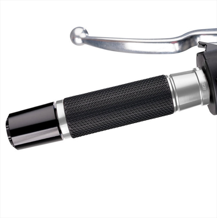 PUIG(プーチ)HI-TECH ASCENT GRIPS 123mm シルバ-3553P