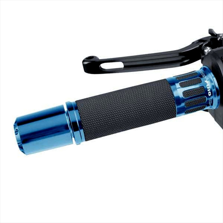 PUIG(プーチ)｜HI-TECH RACINGグリップ 119mm ブルー｜5879A