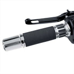 PUIG(プーチ)｜HI-TECH RACINGグリップ 119mm シルバー｜5879P