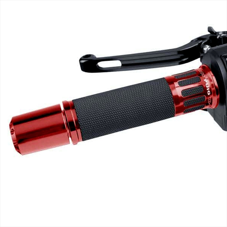 PUIG(プーチ)｜HI-TECH RACINGグリップ 119mm レッド｜5879R