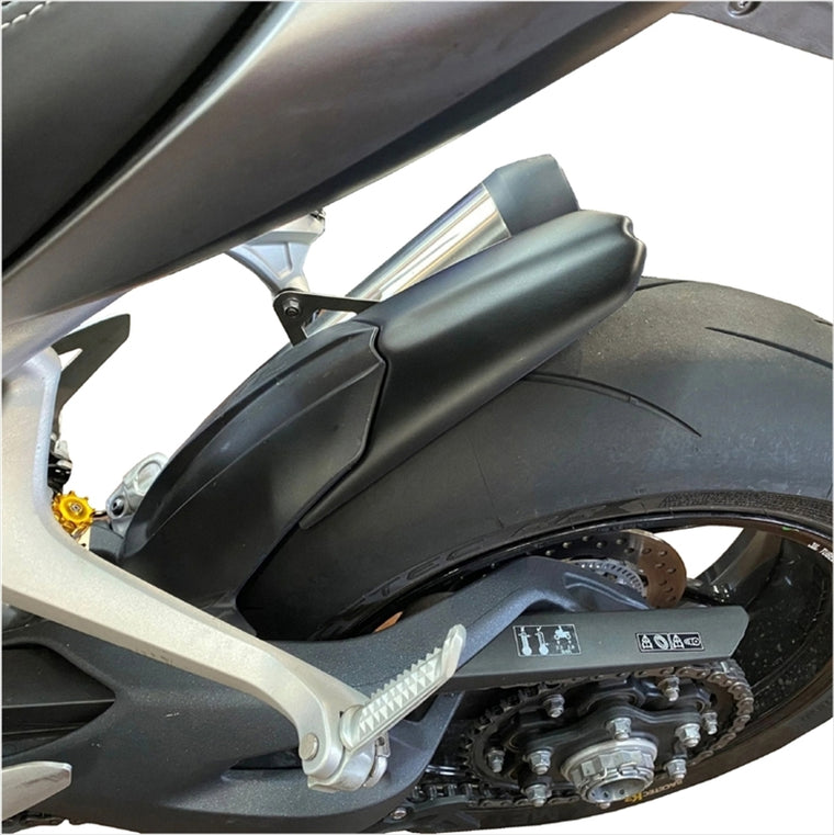 プーチ｜エクステンドフェンダー(リヤ) ブラック・ABS樹脂 SPEED TRIPLE 1200 RR 22-23/1200 RS 21-23｜21557J
