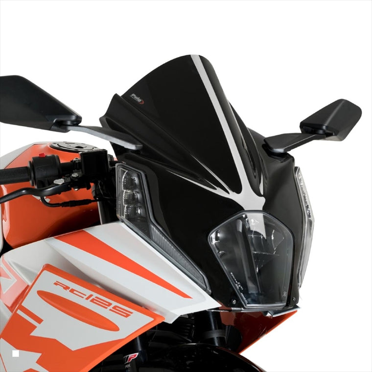 プーチ｜レーシングスクリーン Z-Racing ブラック｜21476N