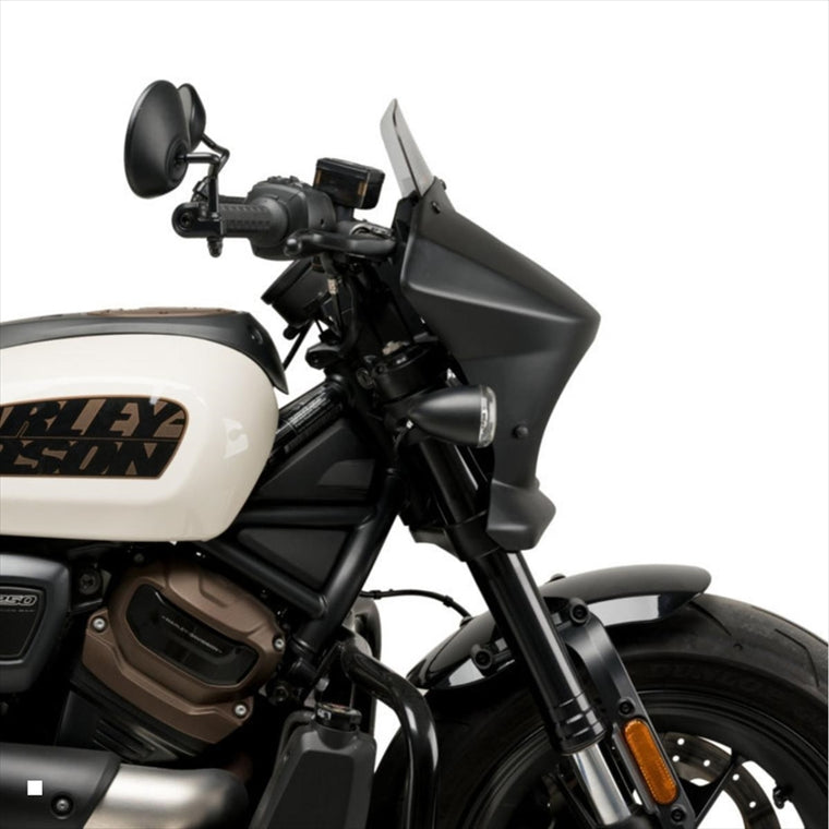 プーチ｜セミフェアリングFURY(TOURING) スモーク/マットブラック｜21588H
