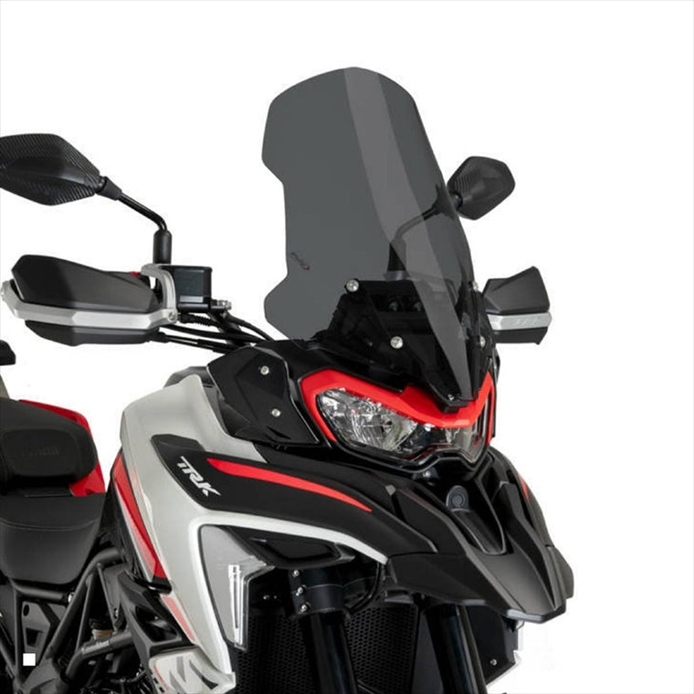 PUIG(プーチ) | ツーリングスクリーン ダークスモーク | 21754F | BENELLI TRK 702/TRK 702 X 23-24