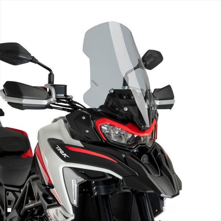 PUIG(プーチ) | ツーリングスクリーン スモーク | 21754H | BENELLI TRK 702/TRK 702 X 23-24