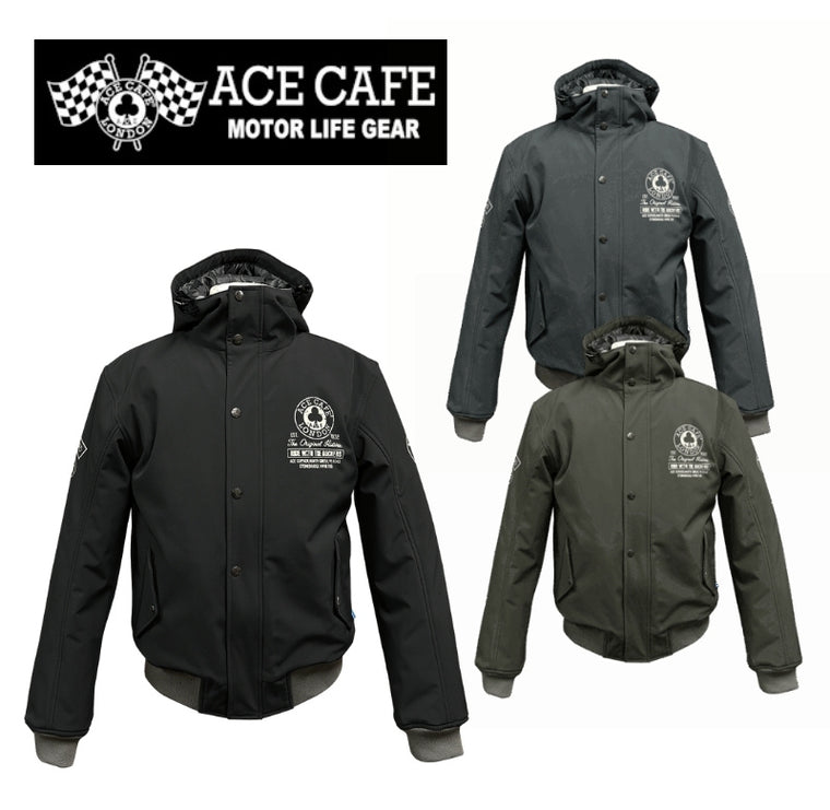 ACE CAFE LONDON｜WP ソフトシェル ウォーム ブルゾン｜FS2502SJ
