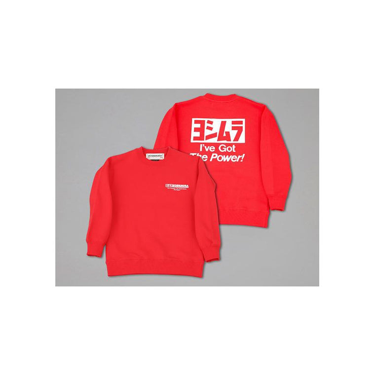 ヨシムラ｜スウェットシャツ(赤)｜900-219-52JM