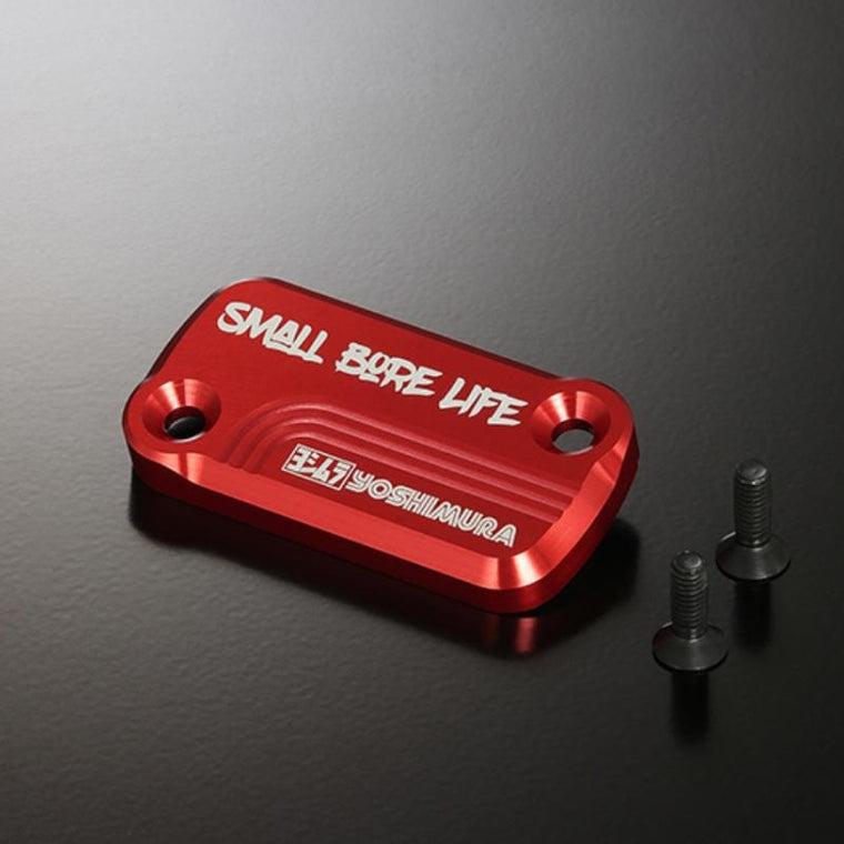 ヨシムラ｜マスターシリンダーキャップ(フロント)RED｜667-43F-1020