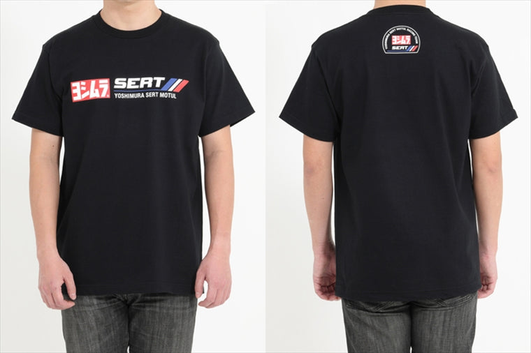 ヨシムラ｜Yoshimura SERT Motul チームTシャツ/ブラック M｜900-225-220M